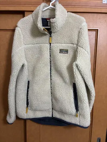 새상품급 LL Bean 플리스 보아 블루종