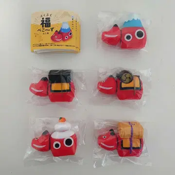 가챠 후쿠후쿠 후쿠베코즈 전 5종 컴프 세트