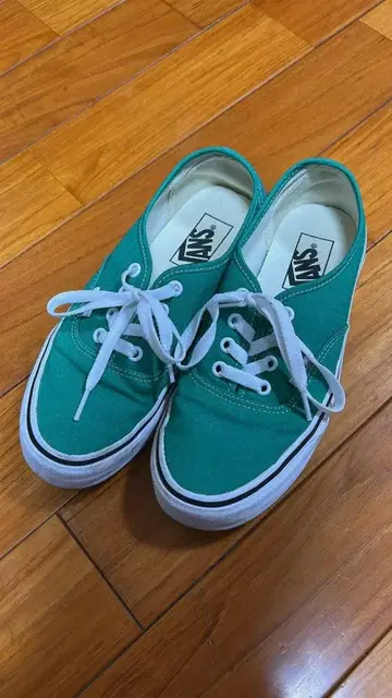 VANS 그린 슬립온