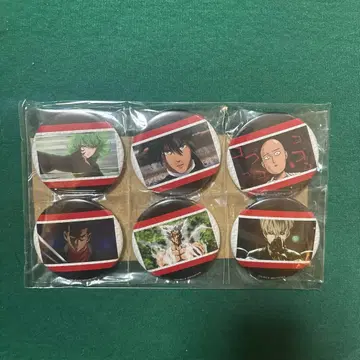 원펀맨 SEASON 2 애니메이트 한정판 캔뱃지 세트