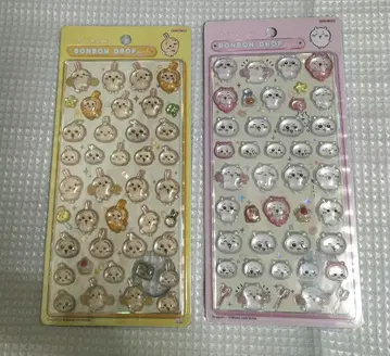 BONBON DROP 씰 2개 세트 토끼 고양이 묶음 판매
