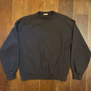 ulterior 25AW silky terry rw sweat shirt