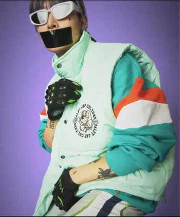 GALFY 퍼프퍼프 베스트/페이크 다운 베스트