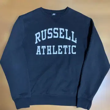 RUSSELL ATHLETIC 블랙 맨투맨 트레이닝복 M 사이즈