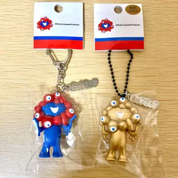 미야쿠미야쿠 키링 골드 컬러 노멀 2체 세트