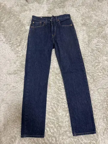 Levi's 501 스트레이트 데님 다크 블루