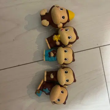 호기심 많은 조지 5체 세트