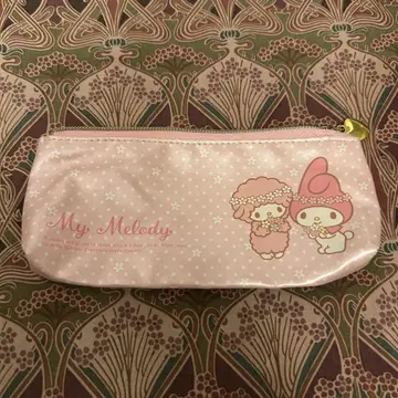 [레어] 희귀 산리오 피아노 마이멜로디 펜 케이스 필통 파우치