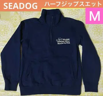 SEADOG 시드독 긴팔 하프 지퍼 맨투맨 M 사이즈