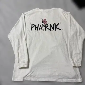 PHATRNK 롱T셔츠 화이트