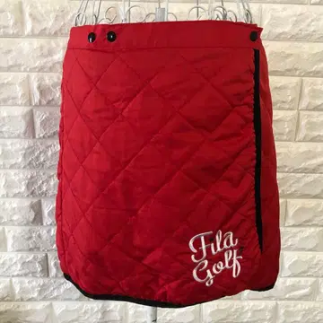 새상품급 휠라골프 충전솜 리버서블 랩 스커트