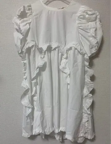COCODEAL 코코딜 T/C 프릴 튜닉