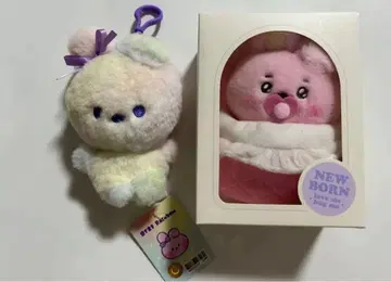 BT21 COOKY rainbow 키링 new born baby