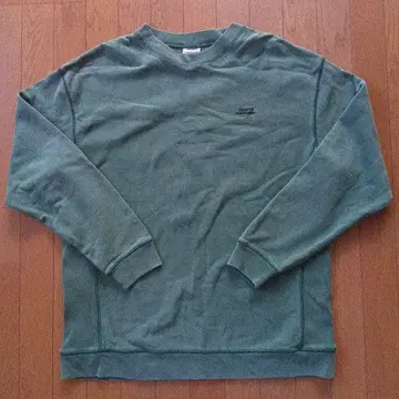 빔즈 별주 오니타 피그먼트 다이 크루넥 맨투맨 그린 L