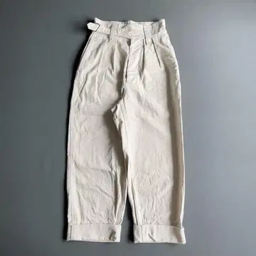 마가렛호웰 내추럴 데님 팬츠 턱 근년 그루카 팬츠