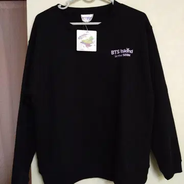 인 더 썸, BTS Island 블랙 맨투맨 사이즈 L
