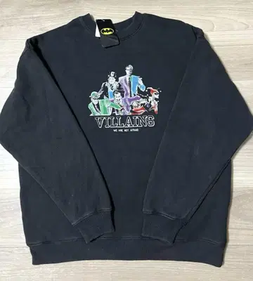 [ 미사용 새상품 ] 배트맨 빌런스 Batman Villains 맨투맨