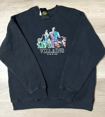 [ 미사용 새상품 ] 배트맨 빌런스 Batman Villains 맨투맨