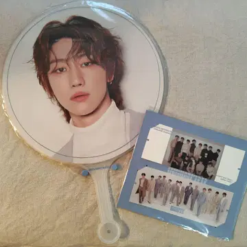 SEVENTEEN 민하오 incomplete 부채와 사진 티켓 세트
