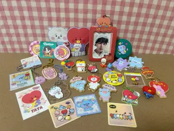 BT21 굿즈 묶음 판매 세트 스트랩 씰 클립