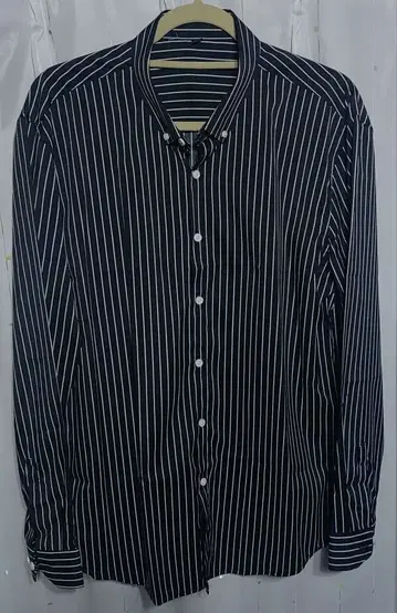 남성용 긴팔 셔츠 빅사이즈 (5L) 4장 세트