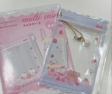 mikko 미코 산리오 PVC 멀티 케이스 라떼 코기뮨