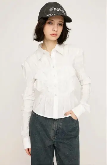 SLY RANDOM SHIRRING 상의