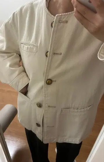 H&M 트윌 자켓