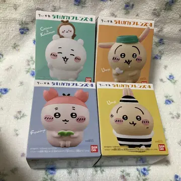 치이카와 (먼작귀) 프렌즈 4 소프트 비닐 피규어 4개 세트