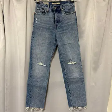 Levi's 스트레이트 데미지 데님