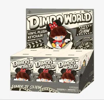 POP MART 팝마트 DIMOO WORLD 디즈니 구피