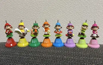 레어 페코짱 벨 키링 전 8종 전 음역대 포함 컴플리트