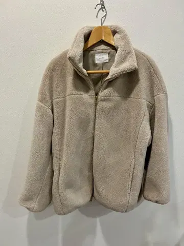 DISCOAT 보아 블루종 베이지