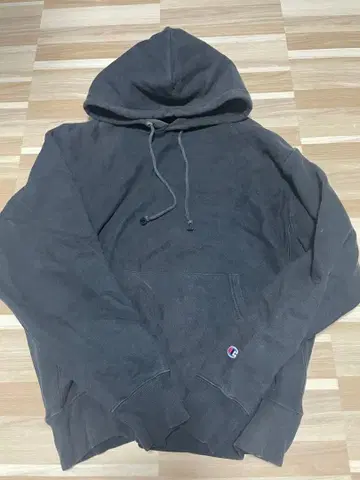 Champion Reverse Weave 후드티 X-LARGE 블랙