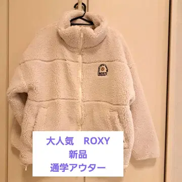ROXY 아우터 보아 자켓 화이트 택 포함 새상품