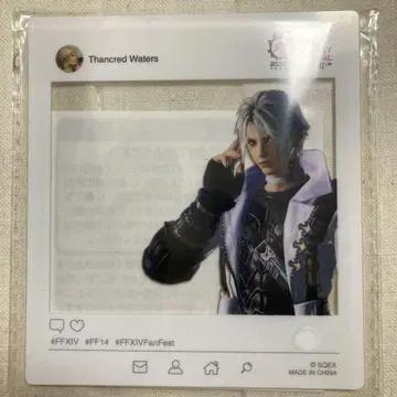 [ 미개봉품 ] FFXIV 팬 페스티벌 SNS풍 아크릴 카드 (산크레드)