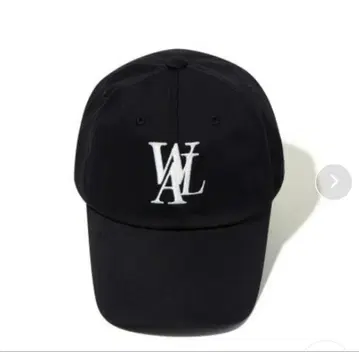 WOOALONG 우알롱 캡 모자 블랙