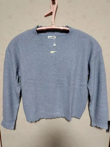 RIRINCO V넥 긴팔 니트 스웨터