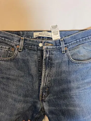 Levi's 레귤러 핏 스트레이트 데님
