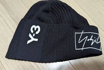 Y-3 블랙 비니 스트라이프