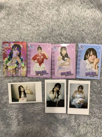 소타 하즈키 트레이딩 카드 폴라로이드 세트