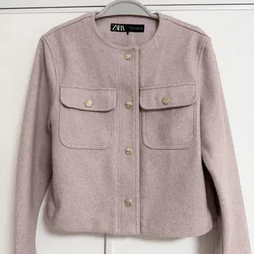 ZARA 자켓 핑크