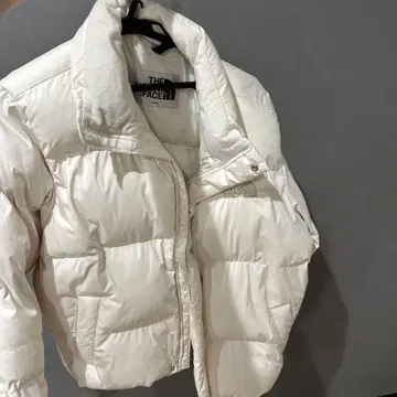THE NORTH FACE 화이트 다운 자켓 S/90