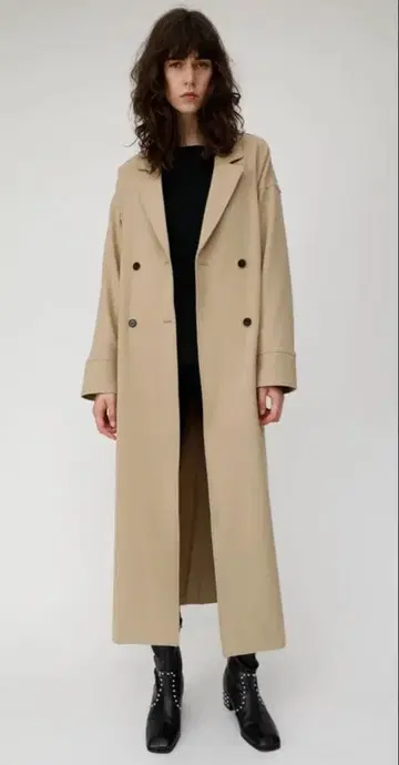 MOUSSY / FALL COLOR 롱 코트 L/BEG1