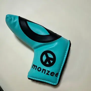monzee 퍼터용 골프헤드커버 아쿠아 블루
