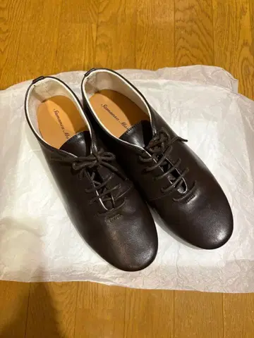 SM2 다크 브라운 레이스업 슈즈 L
