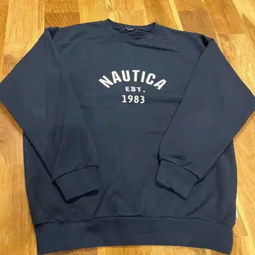 NAUTICA 블랙 트레이닝복 M