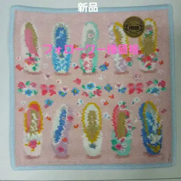 한정판 새상품 팔로워 가격 완판템 페이러 x 샤코트 타월 손수건