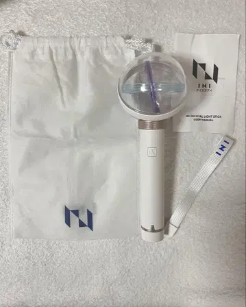 INI 응원봉 화이트 수납 봉투 포함