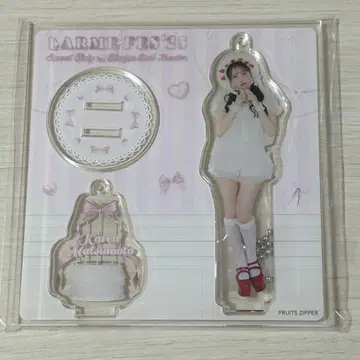 마츠모토 카렌 아크릴 스탠드 LARME FRUITSZIPPER 라르무